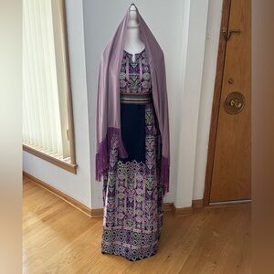 Elegant Multicolor Maxi Dress